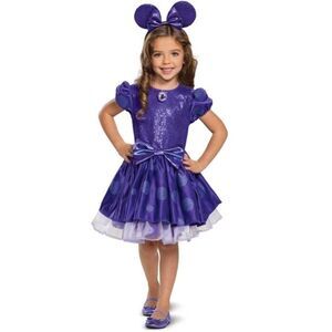 🔥Mickey Mouse Clubhouse Minnie Potion Purple Deluxe Toddler Costume
